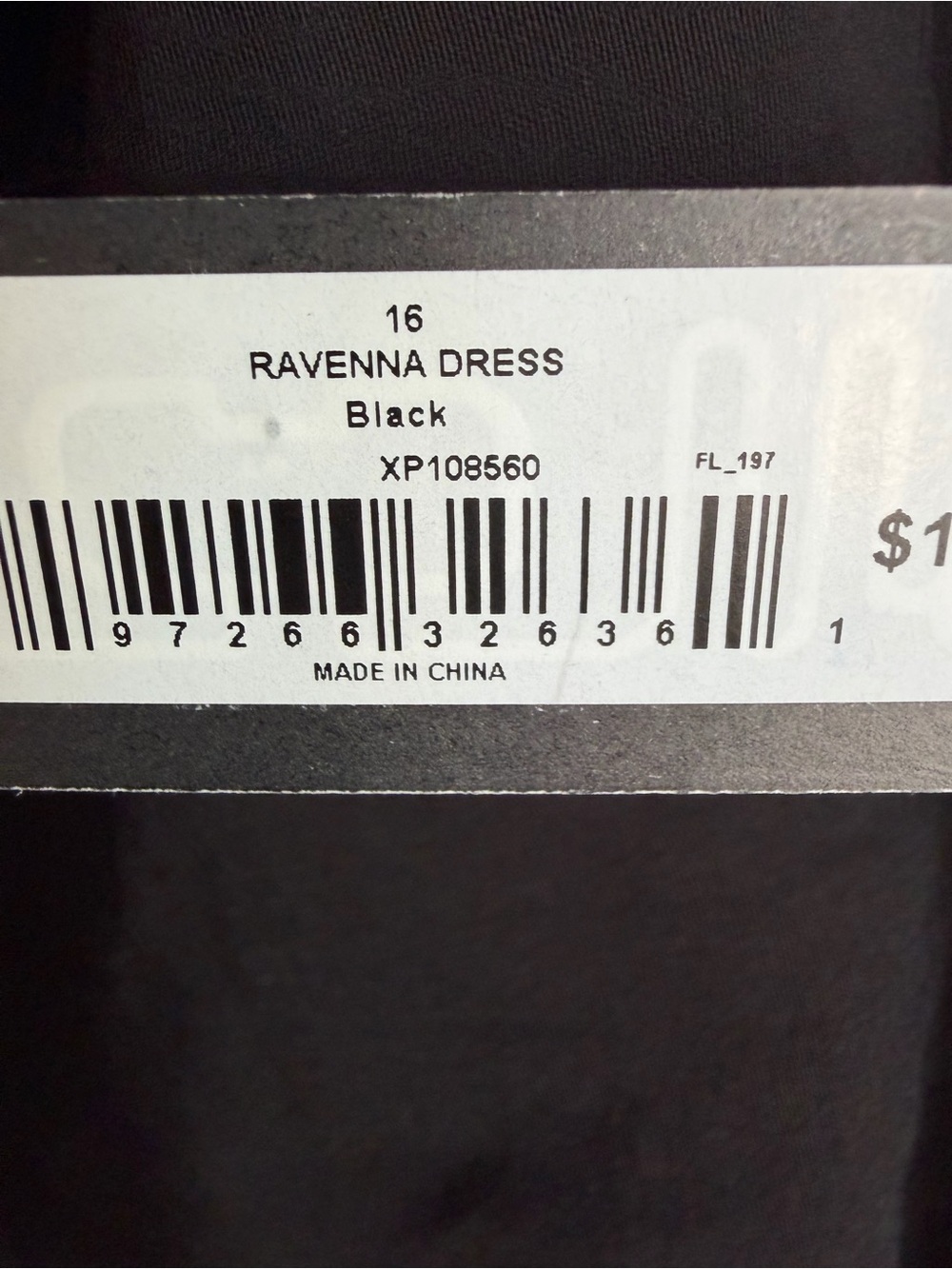 Steve Madden Ravenna Dress Black Sleeveless Bubble Hem Mini XP108560 Mens 16 - Picture 5 of 6